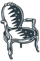 logo christophe veau noir